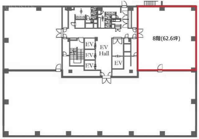 神谷町プライムプレイスB 間取り図