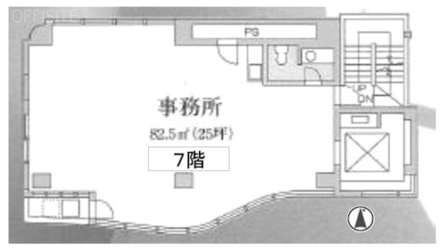 第7叶ビル7F 間取り図