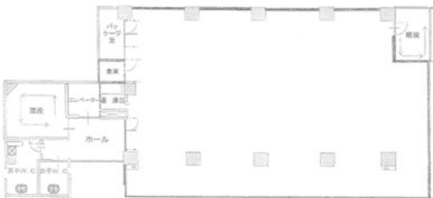 近源ビル1F 間取り図