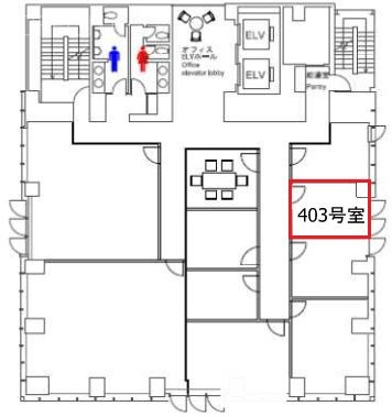 日総第22ビル403 間取り図