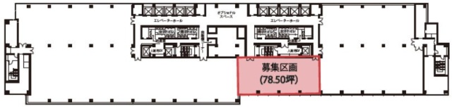 渋谷マークシティ15F 間取り図