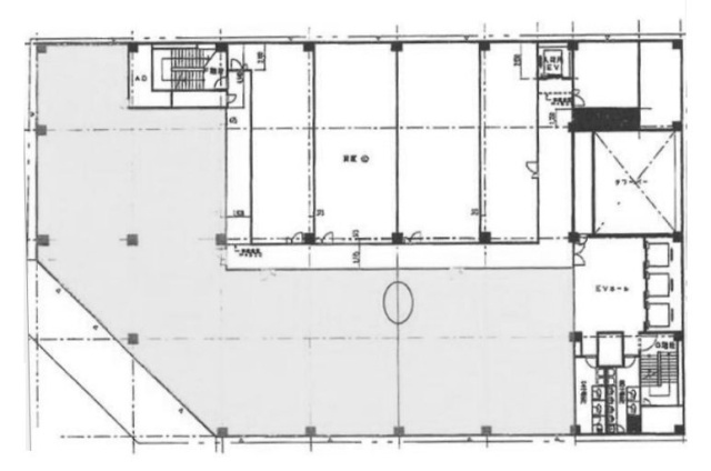 築地KYビル4-1 間取り図