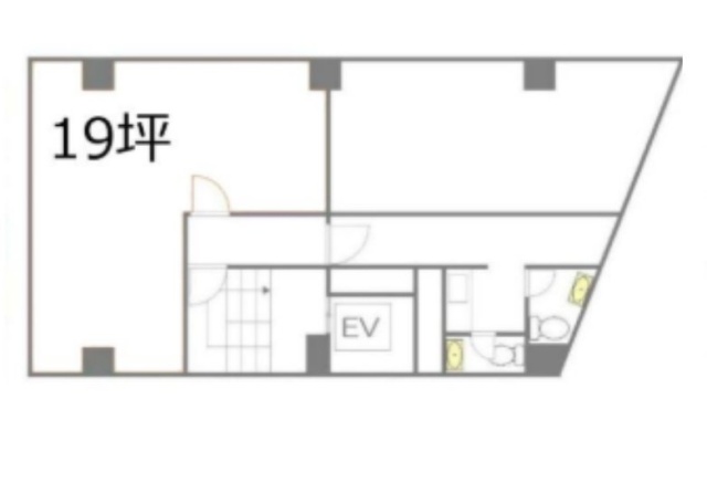 第2佐山ビルB1F 間取り図
