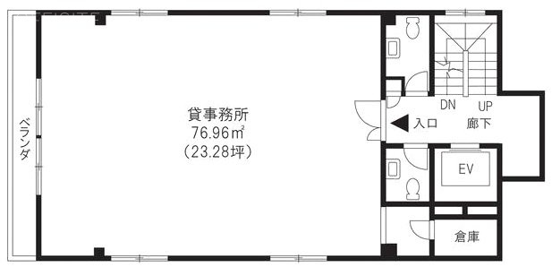 恩田ビル3F 間取り図