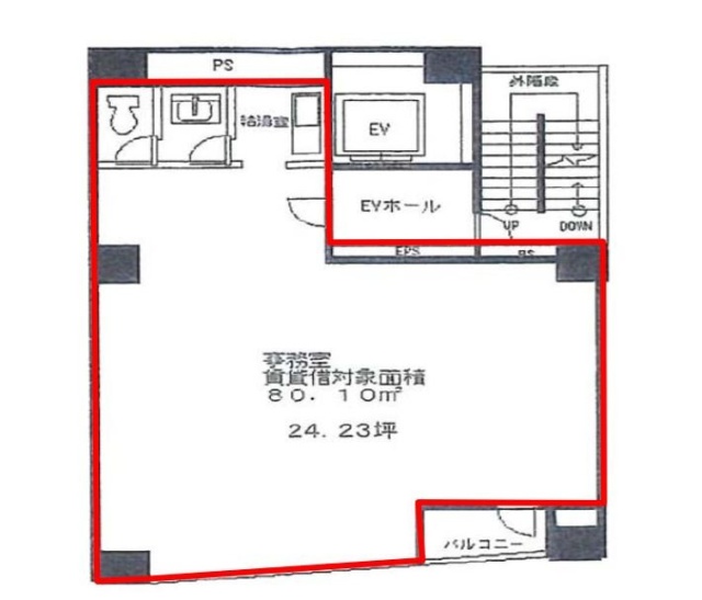 VORT赤坂見附Ⅱ4F 間取り図