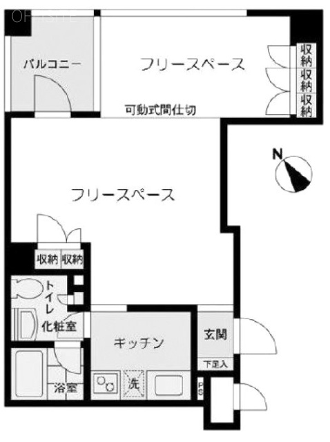 アコルデ横濱関内ビル901 間取り図