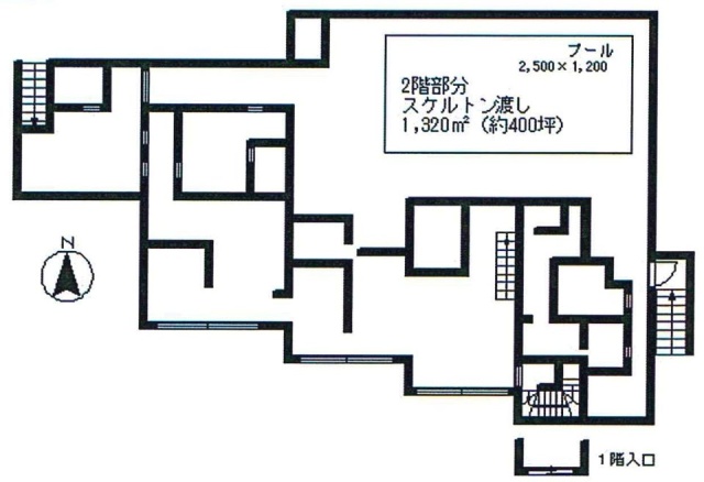 プレスティージ府中ビル2F 間取り図