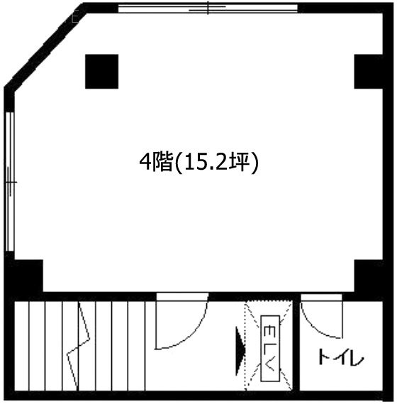 昭和赤羽ビル4F 間取り図