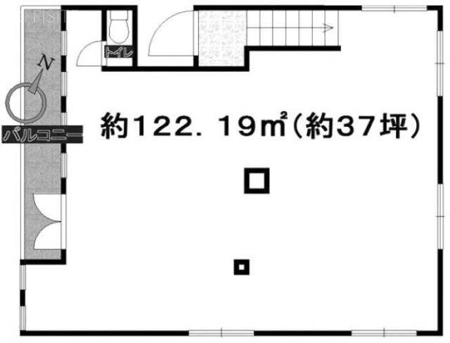 グレースサクシードビル1F 間取り図