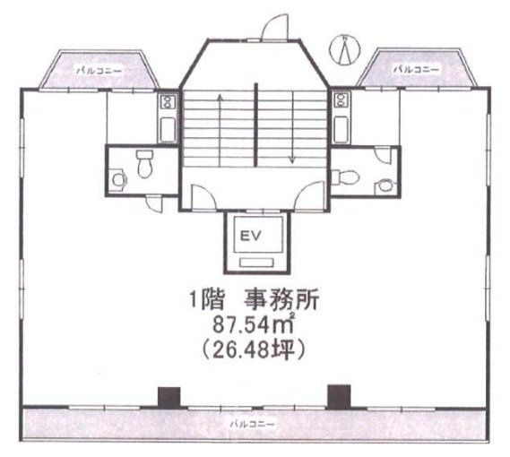 ビラ・カピアビル101・102 間取り図