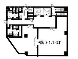 高輪台グリーンビル9F 間取り図