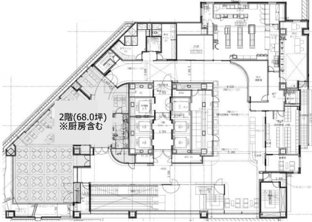 アパホテル&リゾート(両国駅タワー)2F 間取り図