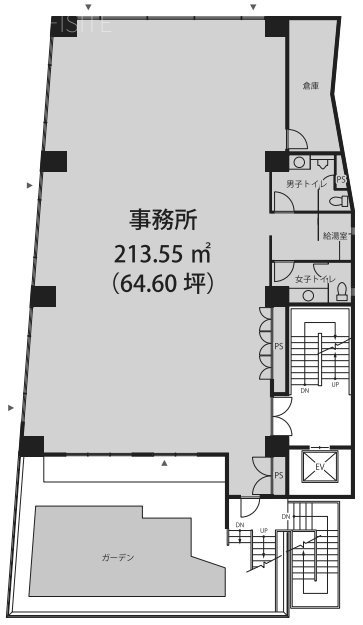 TTS南青山ビル7F 間取り図