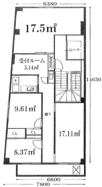 E&Kビル5F 間取り図