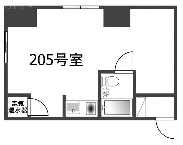 芝マンション205 間取り図
