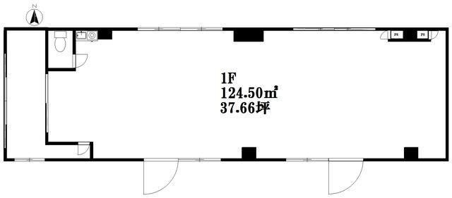 パソム大森1F 間取り図