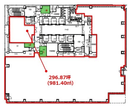 品川シーサイドパークタワー21F 間取り図