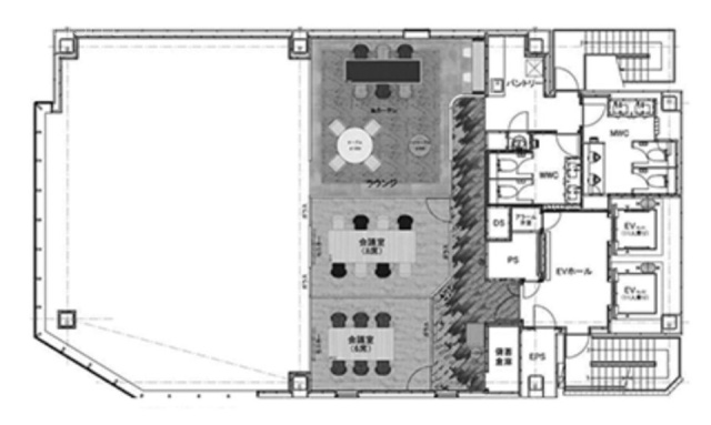 PMO新橋9F 間取り図