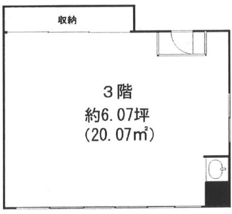 安藤ビル3F 間取り図