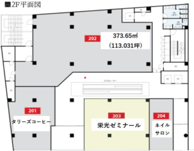 フィールズ南柏モールⅠ202 間取り図