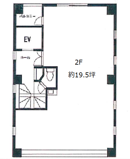 加藤ビル2F 間取り図
