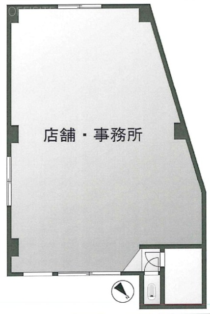 高崎ビル1F 間取り図