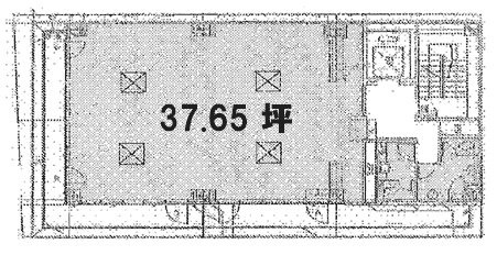 第一恒産ビル8F 間取り図