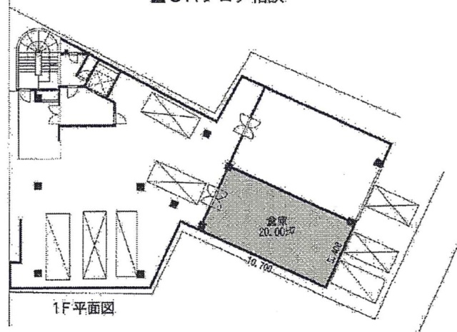 トーヨービル1F 間取り図