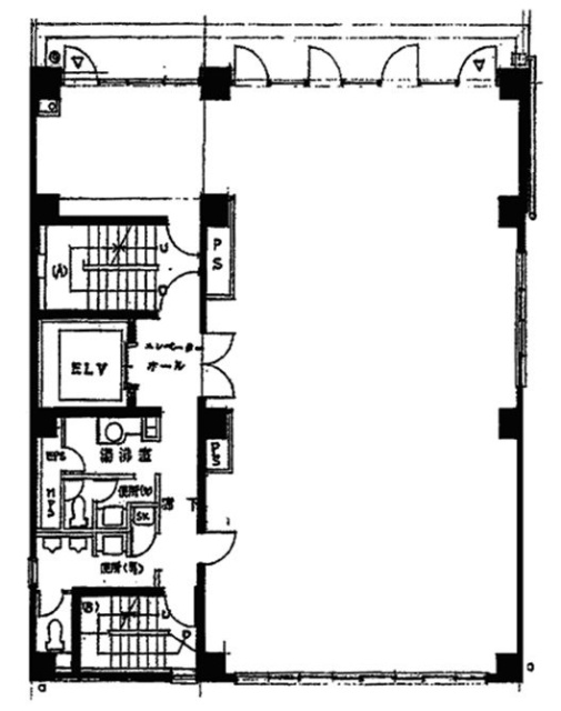 第2ローレルビル7F 間取り図