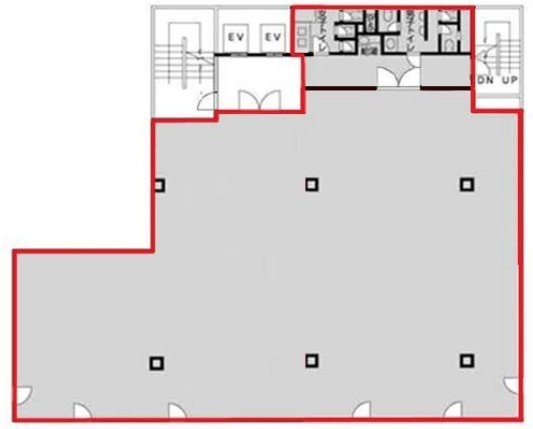 インテリックス新横浜ビル2F 間取り図