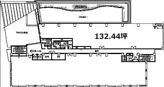 A-PLACE恵比寿南ビル北 間取り図