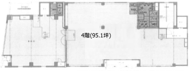 大宮パークビル4F 間取り図