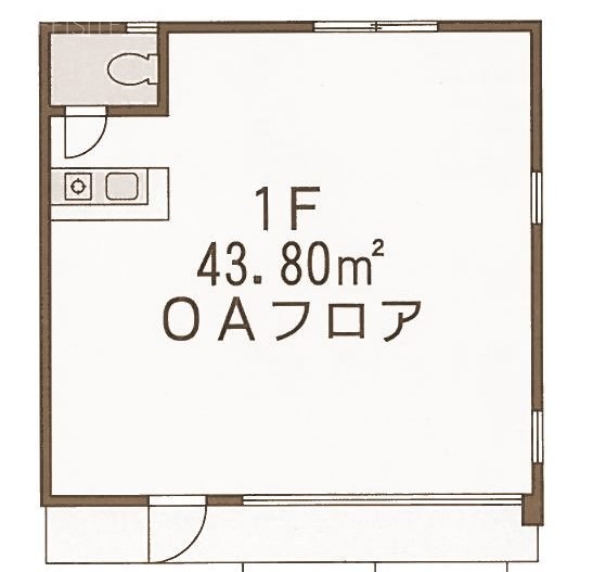 ST四谷ビル1F 間取り図