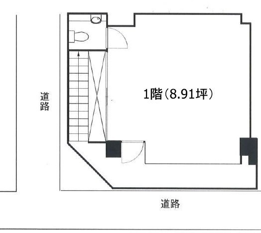 青山TWビル1F 間取り図