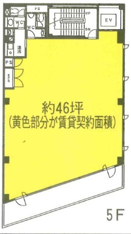 JTB池袋別館ビル5F 間取り図