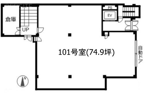 シティパレス南葛西101 間取り図