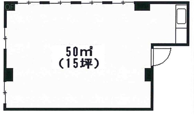 サカエビル0202 間取り図