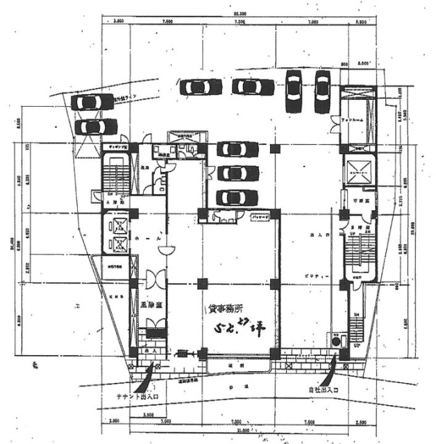 成旺ビル1F 間取り図