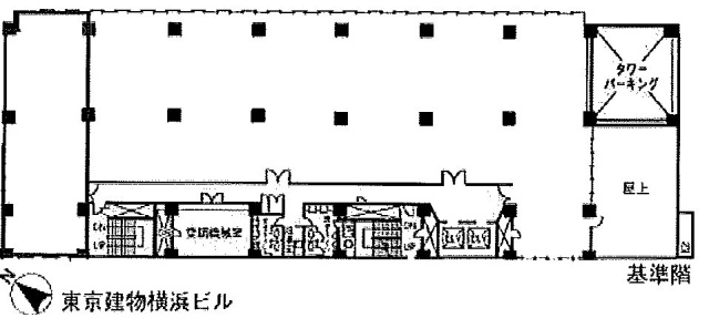 JPR横浜ビル6F 間取り図