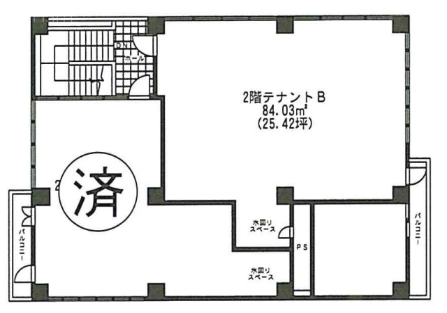 南青山T・MビルB 間取り図
