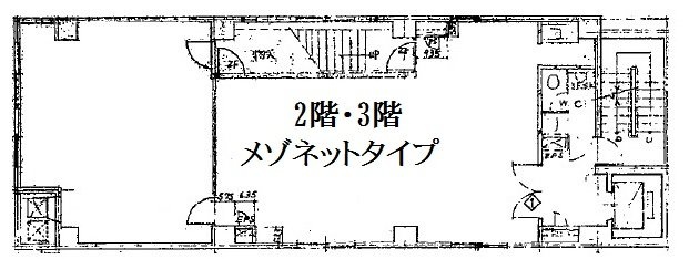 柏屋2ビル3F 間取り図