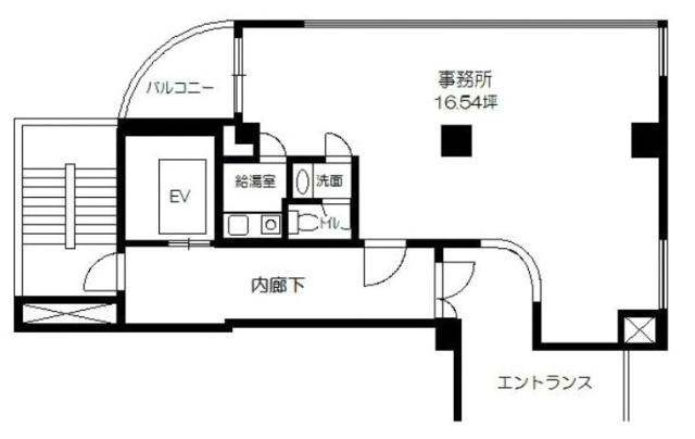 ヴィレッジ山村202 間取り図