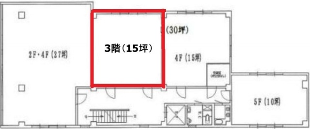 大湯ビル3F 間取り図