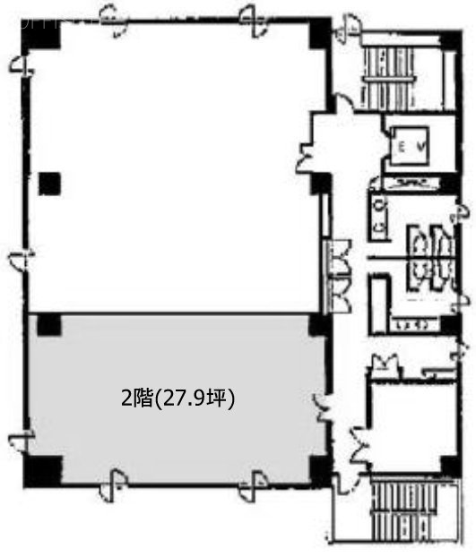 メイセイビル2F 間取り図