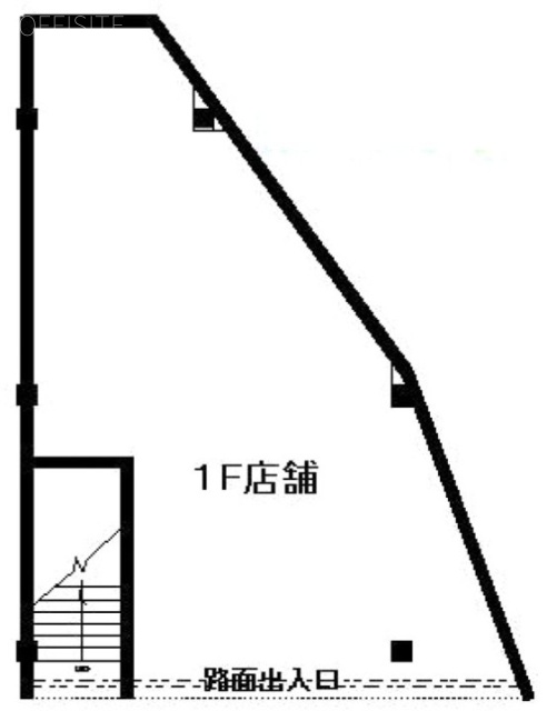 水谷ビル1F 間取り図