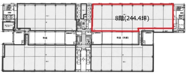 タイム24ビル東 間取り図