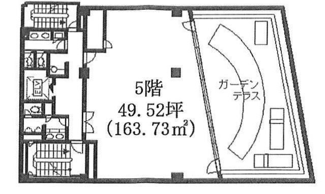 金亀ビル5F 間取り図