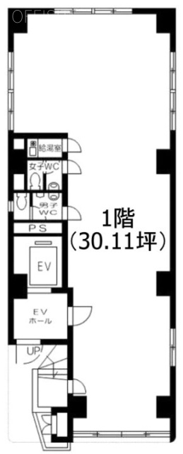 MARUKI(マルキ)ビル1F 間取り図