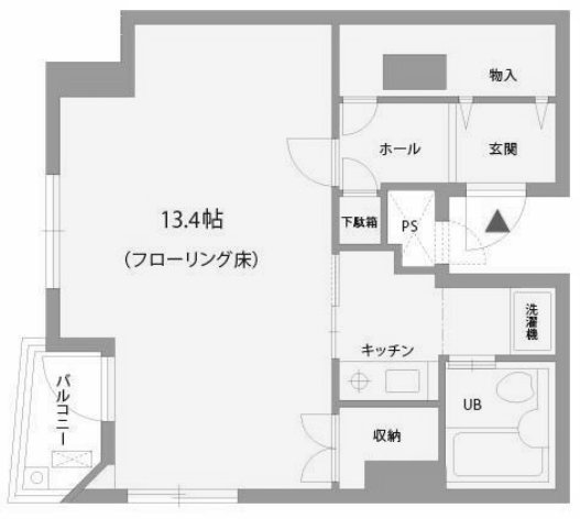 サンクレスト原宿301 間取り図