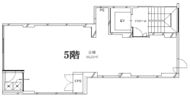 新宿ひかりビル5F 間取り図